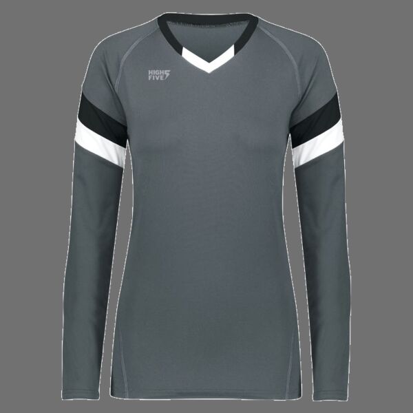 Girls TruHit Tri-Color Long Sleeve Jersey Thumbnail