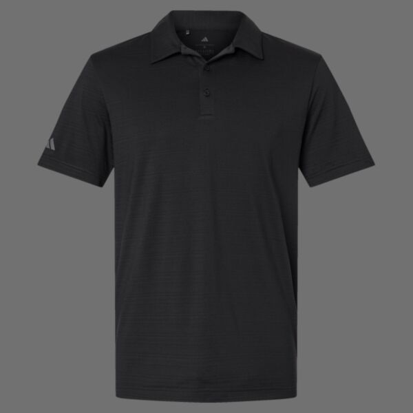 Men's Textured Stripe Polo Thumbnail