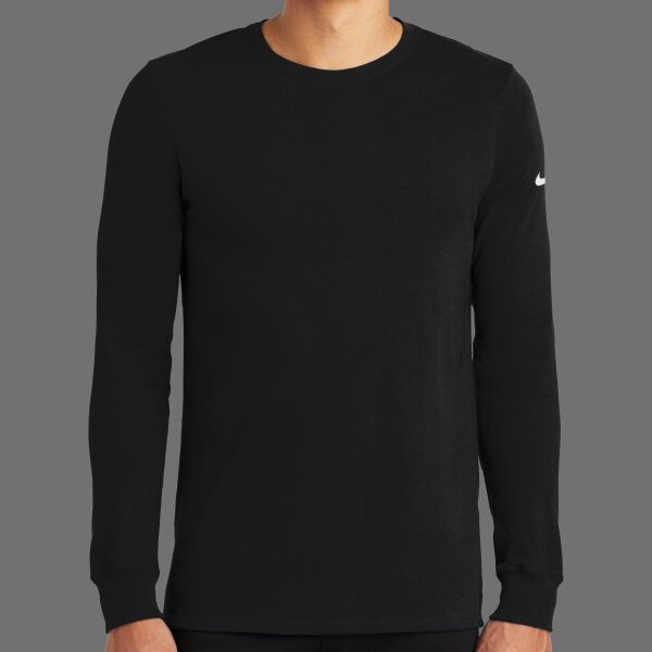 Dri FIT Cotton/Poly Long Sleeve Tee Thumbnail