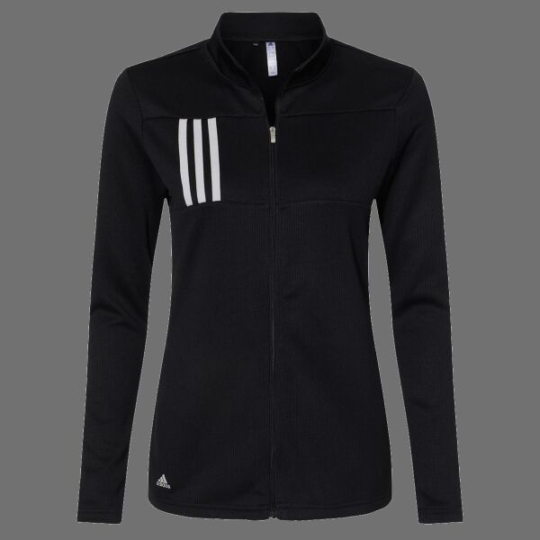 Women's 3-Stripes Double Knit Full-Zip Thumbnail