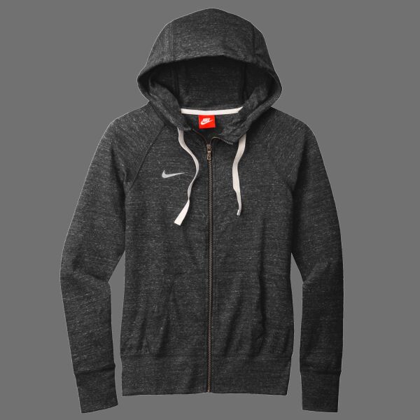 Women's Gym Vintage Full Zip Hoodie Thumbnail