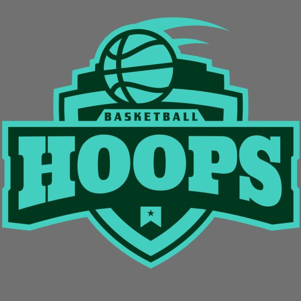 Hoops Basketball logo template 02 Thumbnail