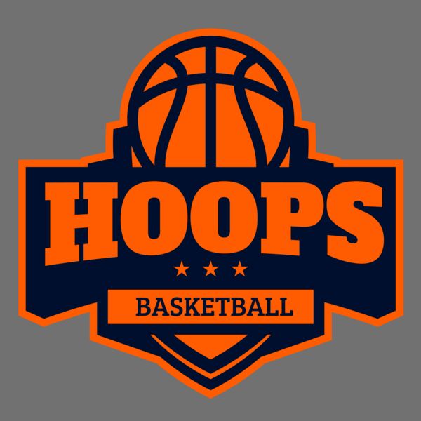 Hoops Basketball logo template 03 Thumbnail