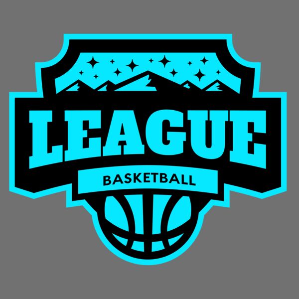 League Basketball logo template Thumbnail