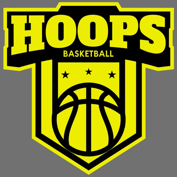 Hoops Basketball logo template 04 Thumbnail