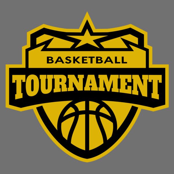 Tournament Basketball logo template 02 Thumbnail