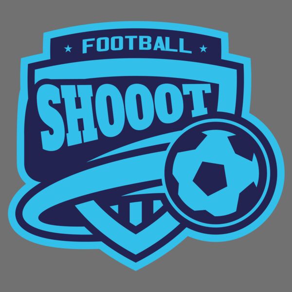 Shoot Football logo template Thumbnail