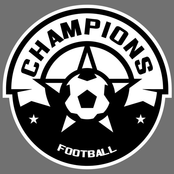 Champions Football logo template Thumbnail