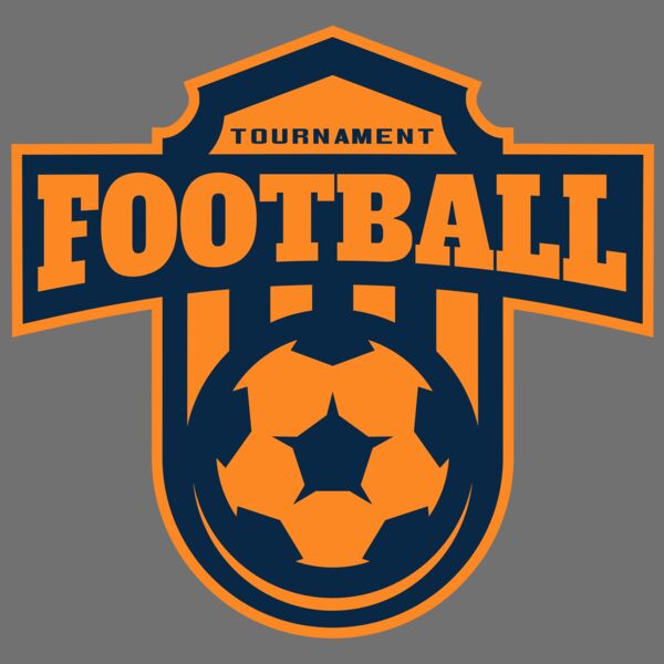 Football Tournament logo template Thumbnail