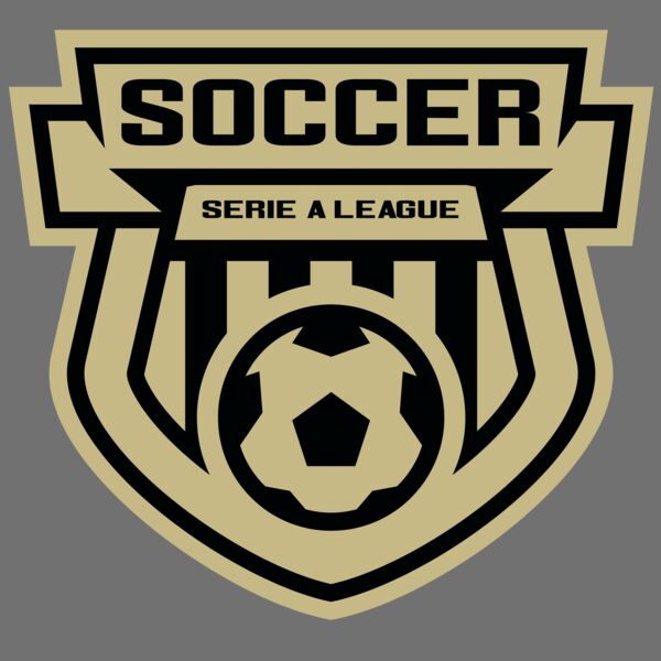 Serie a league soccer logo template Thumbnail