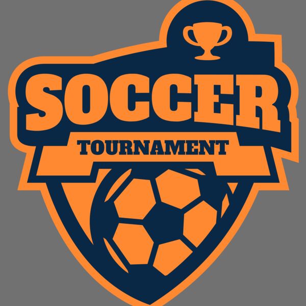 Soccer Tournament league logo template Thumbnail