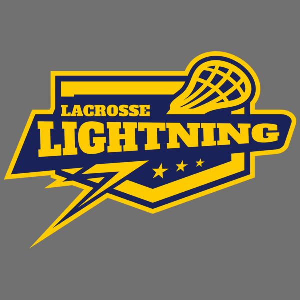Lightning Lacrosse Logo Template Thumbnail