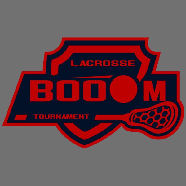 Boom Tournament Lacrosse Logo Template Thumbnail
