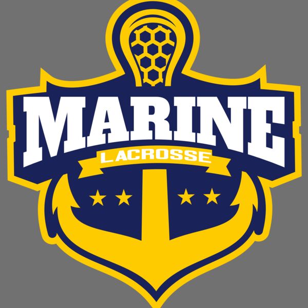 Marine Lacrosse Logo Template Thumbnail