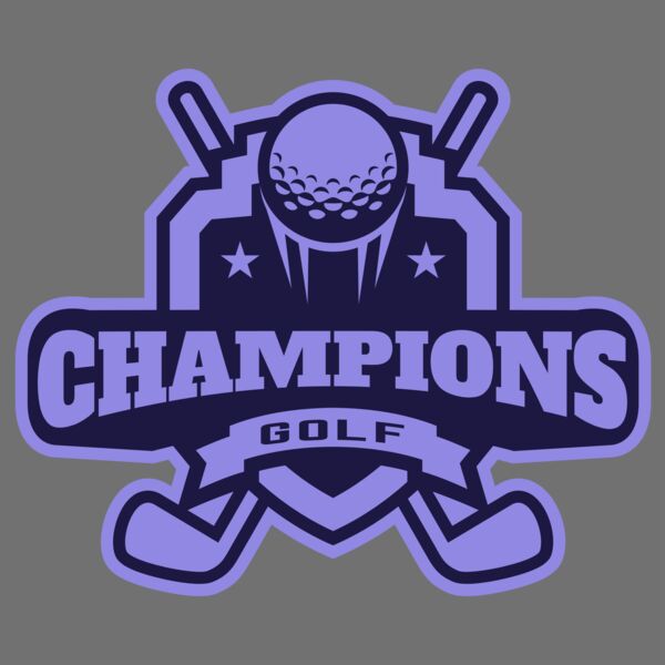 Champions Golf logo template Thumbnail