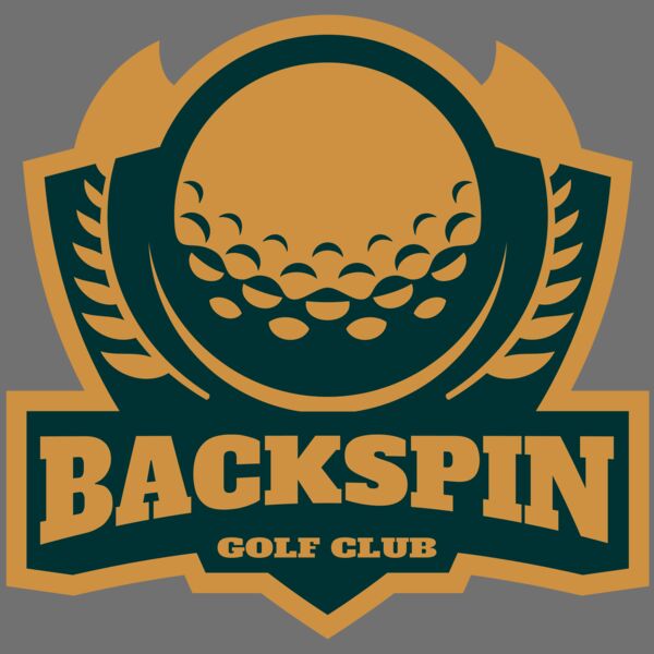 Backspin Golf club logo template Thumbnail