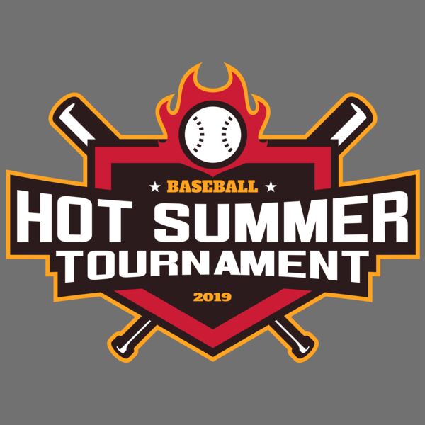 Hot Summer Tournament Baseball logo 01 Thumbnail