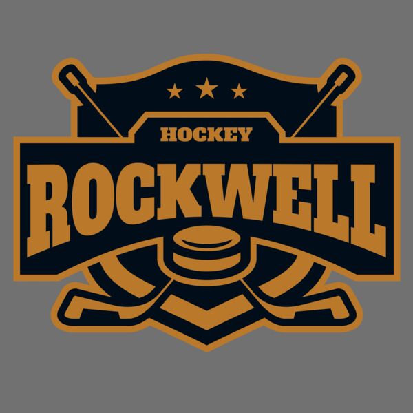 Rockwell Hockey logo template Thumbnail