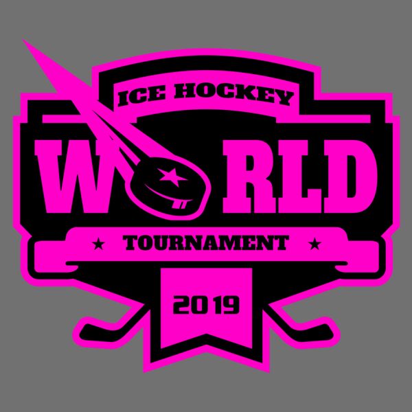 World Ice Hockey Tournament logo template Thumbnail