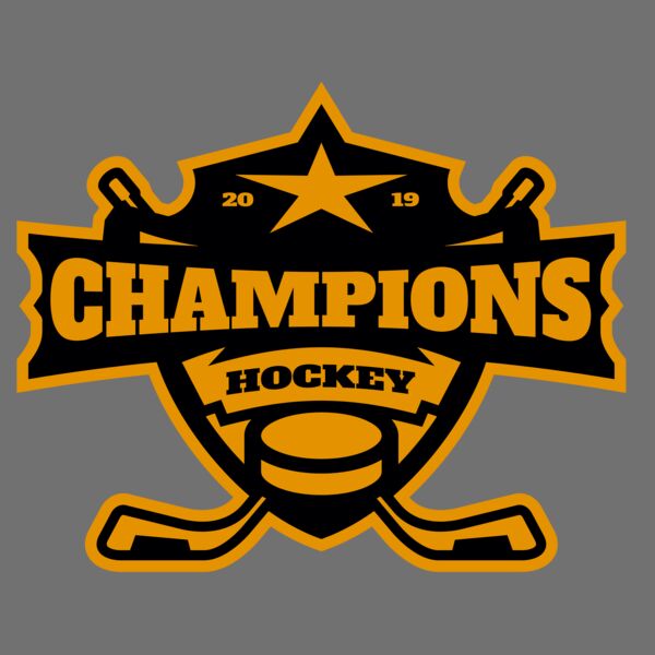 Champions Hockey logo template 02 Thumbnail