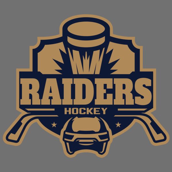 Raiders Hockey logo template Thumbnail