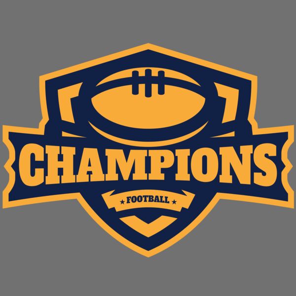Champions Football logo template Thumbnail