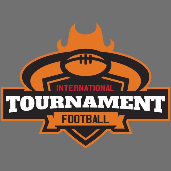 Tournament International Football logo template Thumbnail