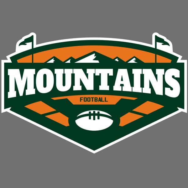 Mountains Football logo template 02 Thumbnail