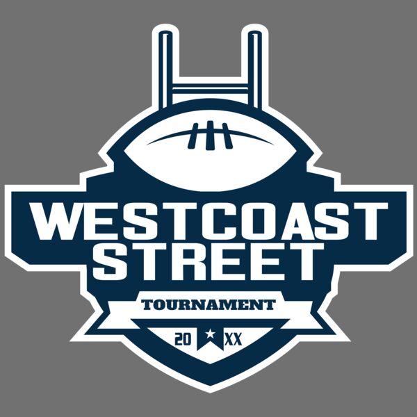 West Coast Street Tournament logo template Thumbnail