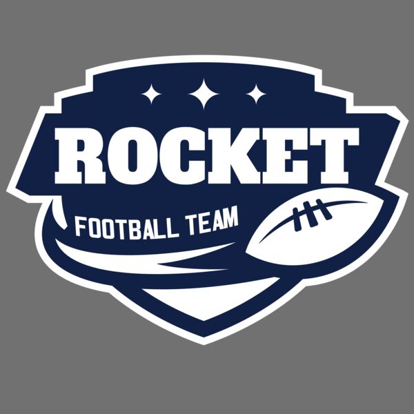 Rocket Football Team logo template Thumbnail