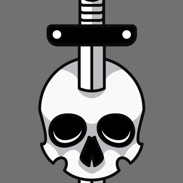 Elements Skull logo template 07 Thumbnail