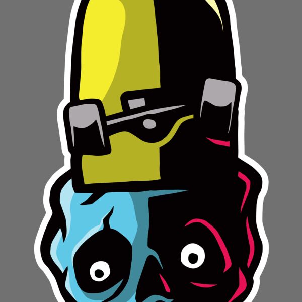 Elements Skulls logo template 105 Thumbnail