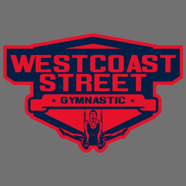West Coast Street Gymnastic logo template Thumbnail