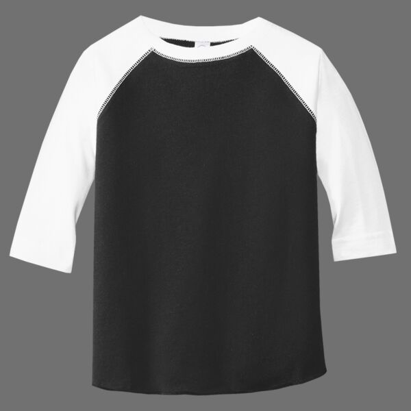 Toddler Baseball Fine Jersey Tee Thumbnail