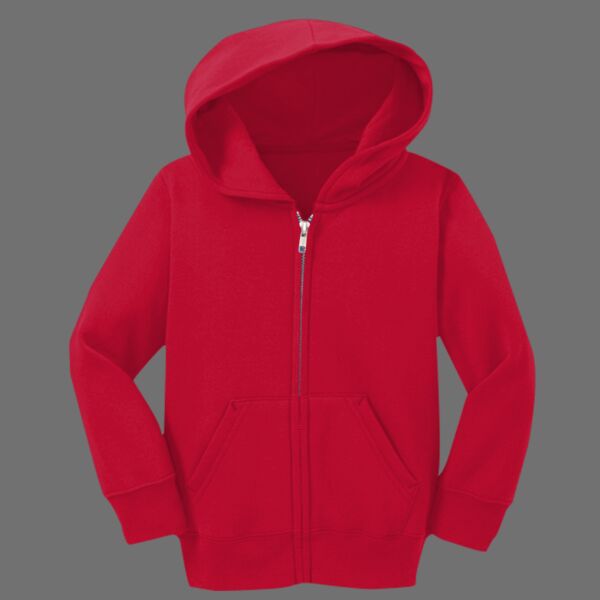 Toddler Core Fleece Full Zip Hooded Sweatshirt Thumbnail