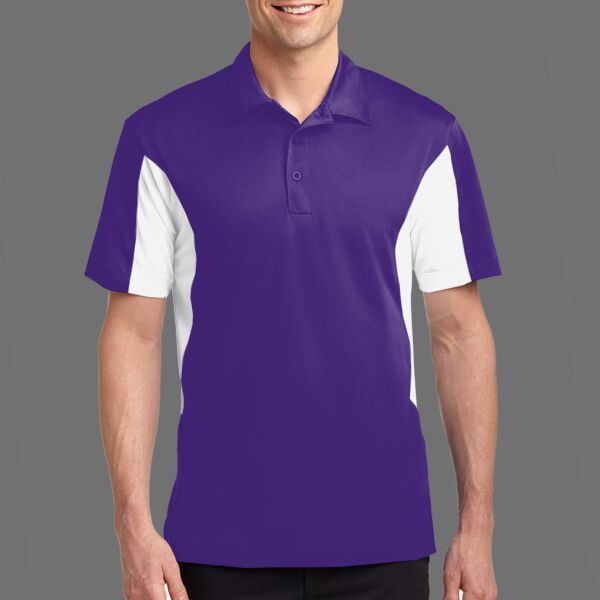 Side Blocked Micropique Sport Wick ® Polo Thumbnail