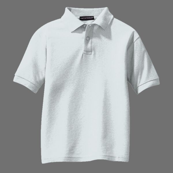 Youth Silk Touch Polo Thumbnail