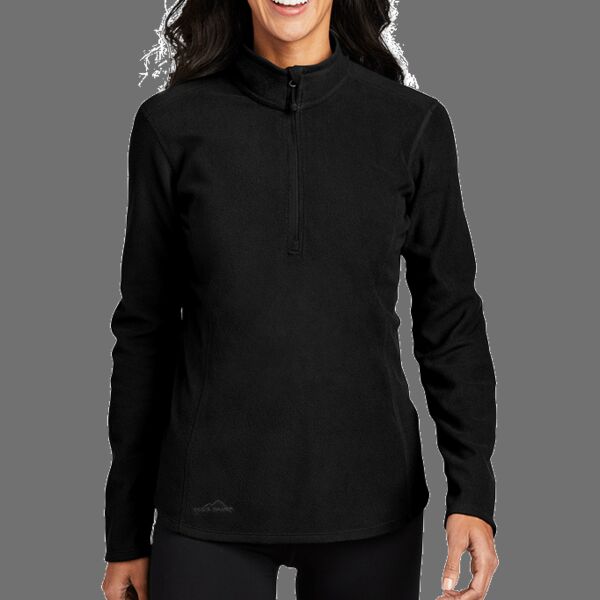 Ladies 1/2 Zip Microfleece Jacket Thumbnail