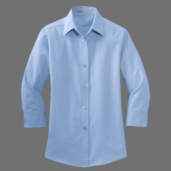 Port Authority Ladies 3/4 Sleeve Easy Care Shirt L612 Ladies 3/4 Sleeve Easy Care Shirt Thumbnail