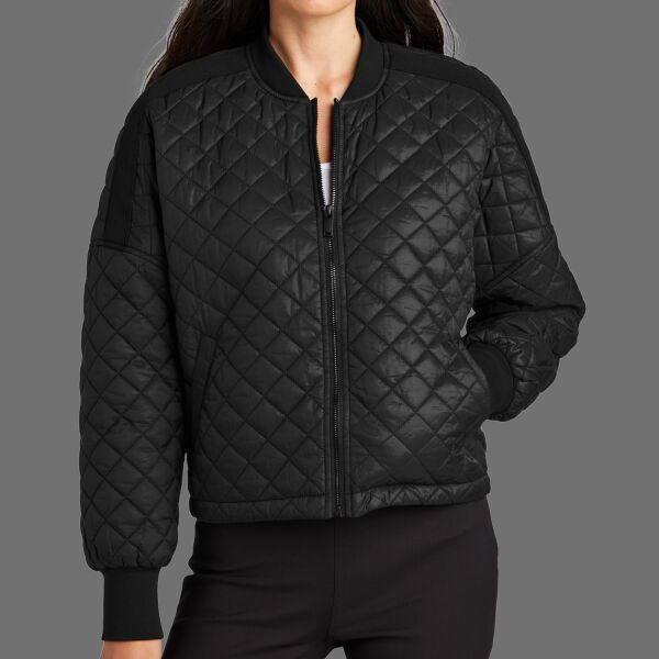 Women's Boxy Quilted Jacket Thumbnail