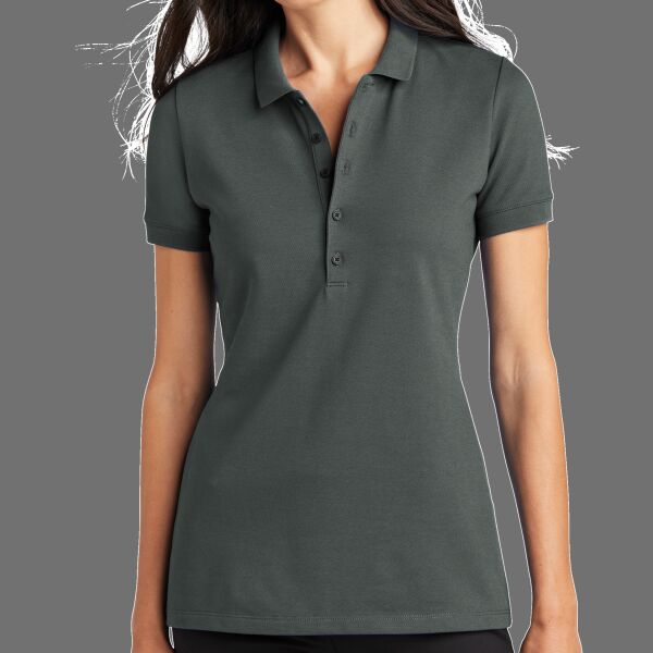 Women's Stretch Heavyweight Pique Polo Thumbnail