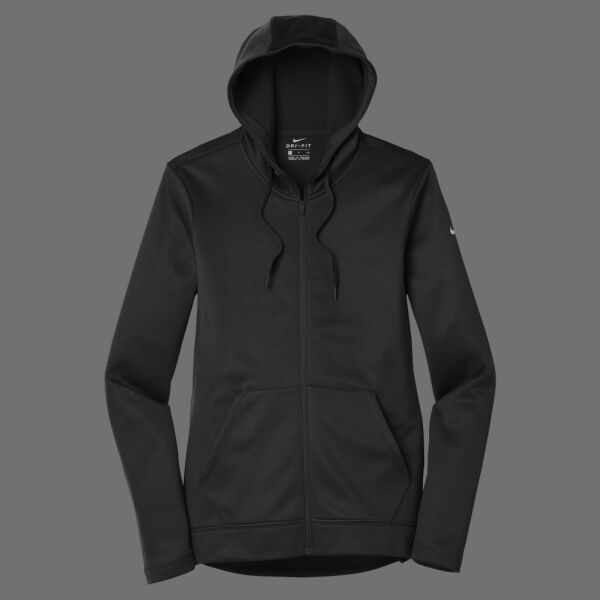 Ladies Therma FIT Full Zip Fleece Hoodie Thumbnail