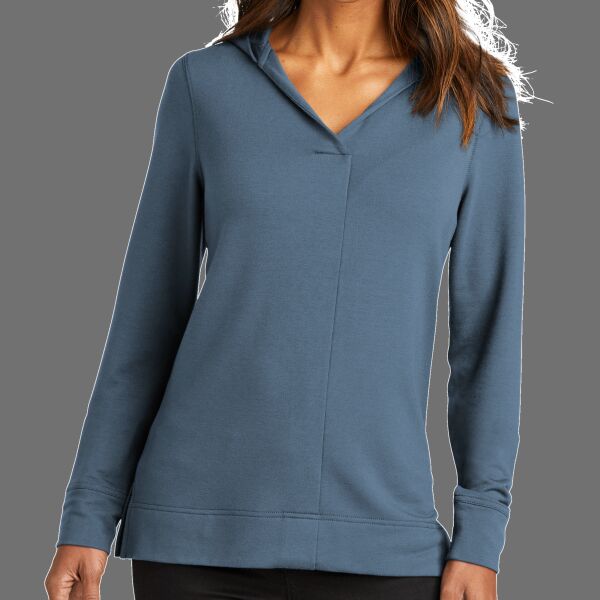 Ladies Microterry Pullover Hoodie Thumbnail