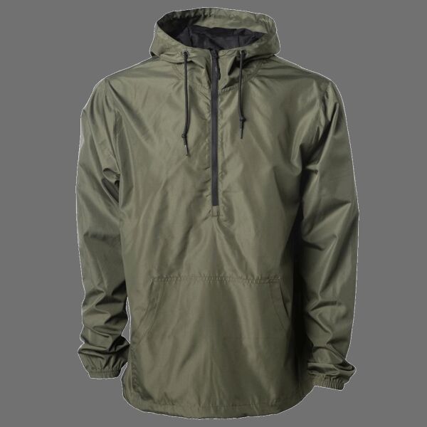 Lightweight Quarter-Zip Windbreaker Pullover Jacket Thumbnail