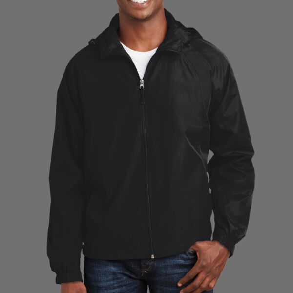 Hooded Raglan Jacket Thumbnail