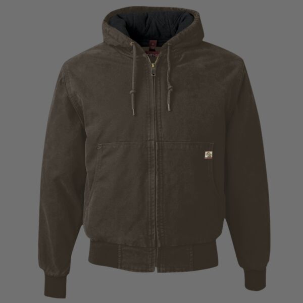 Men's Cheyenne Boulder Cloth™ Hooded Jacket with Tricot Quilt Lining Thumbnail