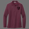 Ladies Silk Touch Long Sleeve Polo Thumbnail