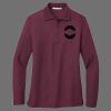 Ladies Silk Touch Long Sleeve Polo Thumbnail