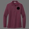 Ladies Silk Touch Long Sleeve Polo Thumbnail