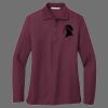 Ladies Silk Touch Long Sleeve Polo Thumbnail